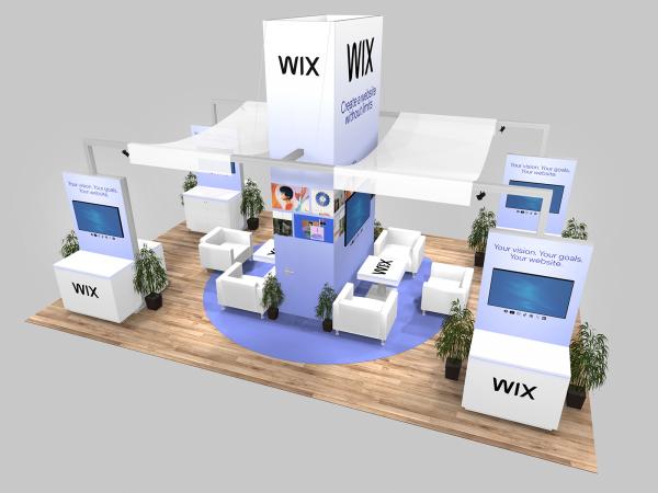 RE-9200 Island Rental Trade Show Exhibit -- Image 5