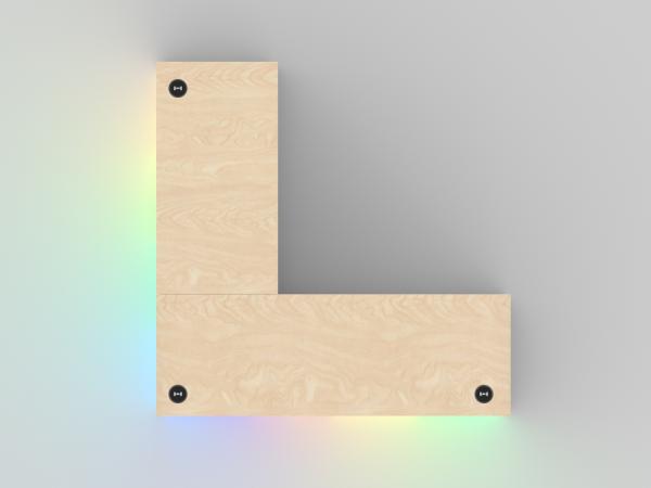 MOD-1737 Trade Show Custom Counter -- Plan View